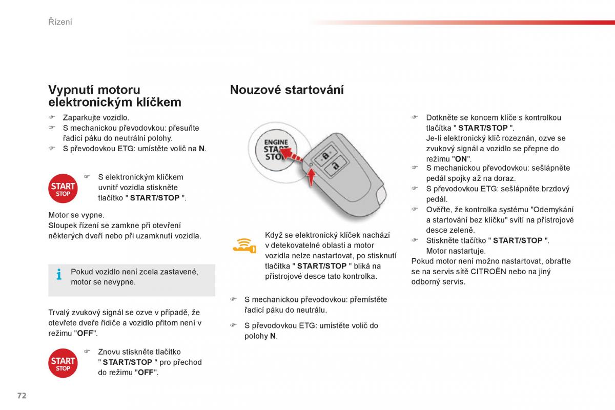 Citroen C1 II 2 navod k obsludze / page 74