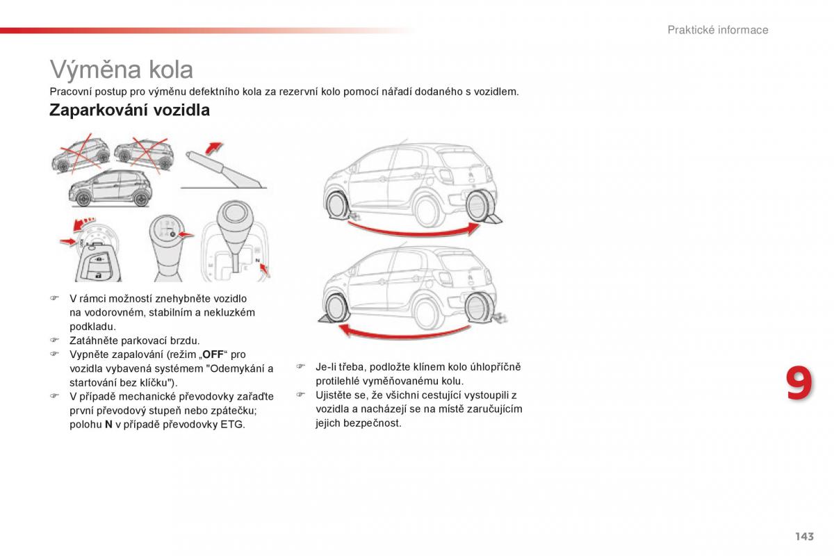 Citroen C1 II 2 navod k obsludze / page 145