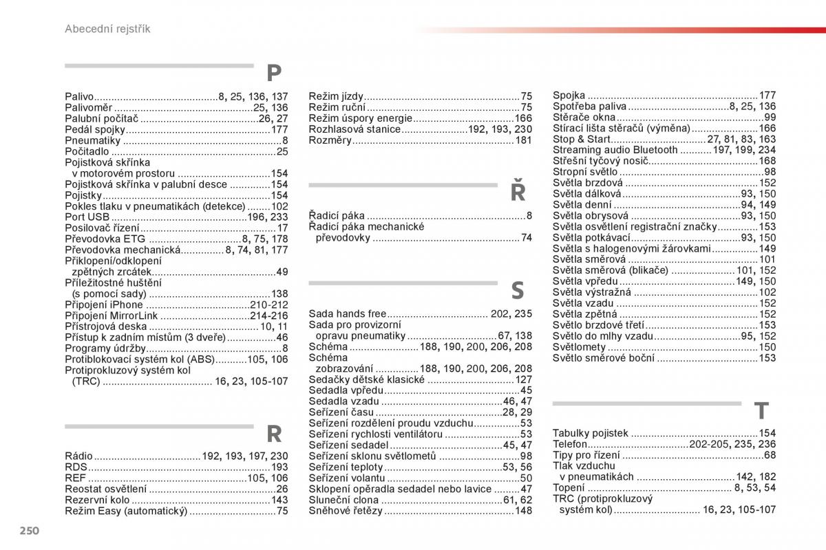 Citroen C1 II 2 navod k obsludze / page 252