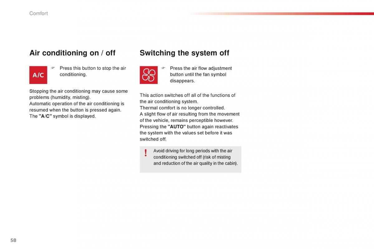 Citroen C1 II 2 owners manual / page 60