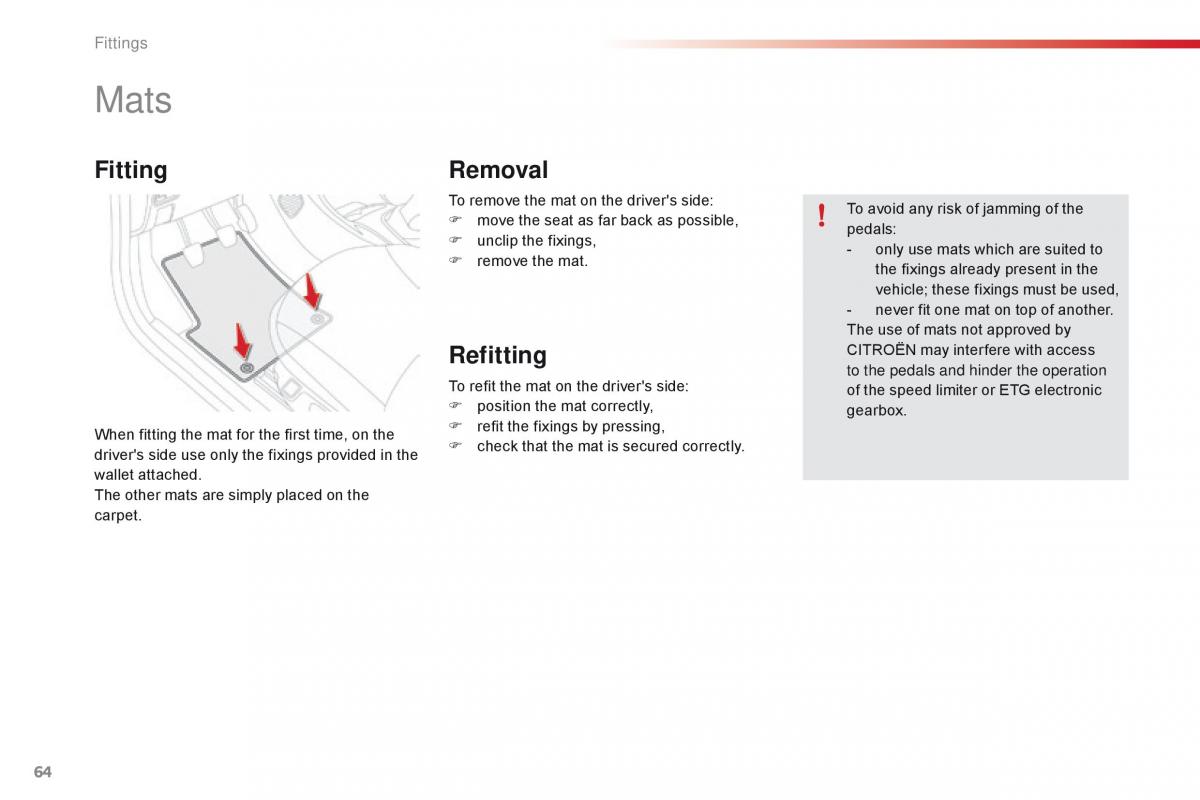 Citroen C1 II 2 owners manual / page 66