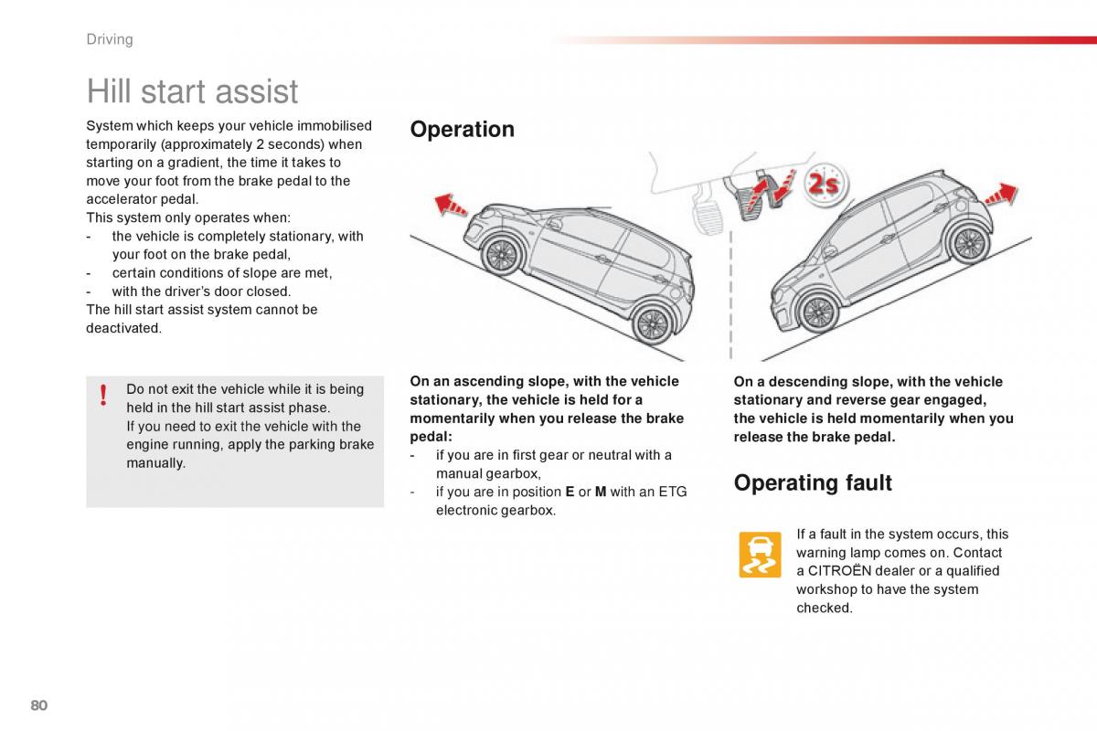 Citroen C1 II 2 owners manual / page 82