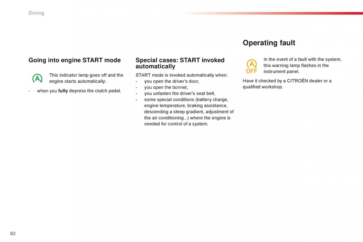 Citroen C1 II 2 owners manual / page 84