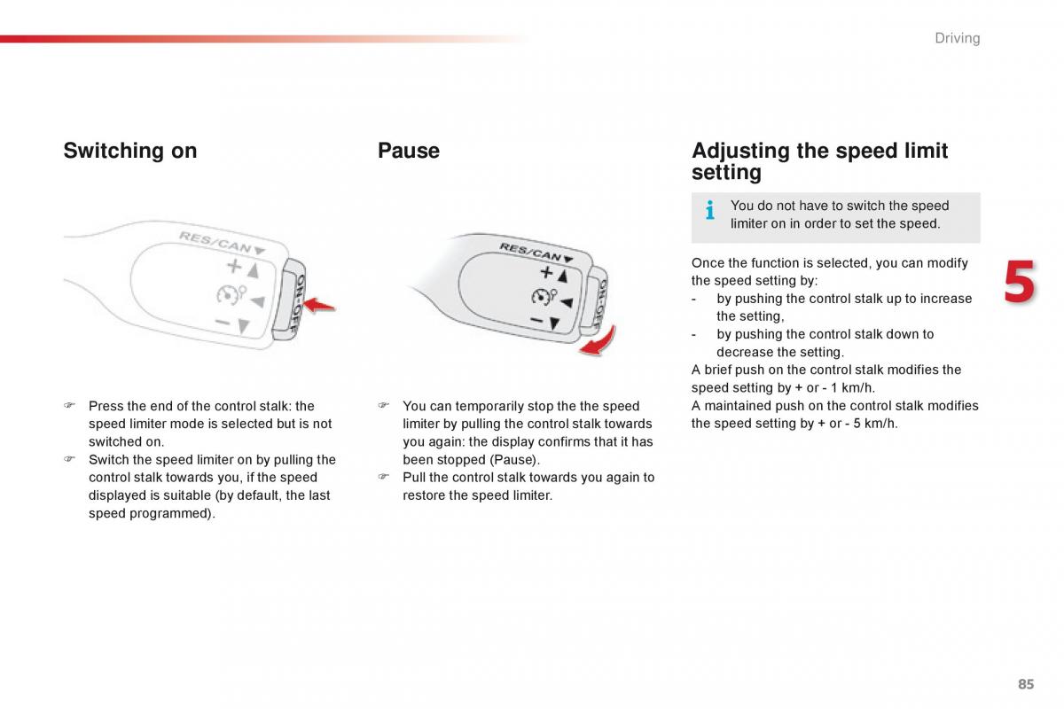 Citroen C1 II 2 owners manual / page 87