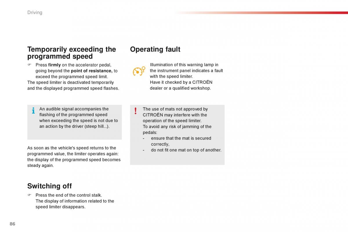 Citroen C1 II 2 owners manual / page 88