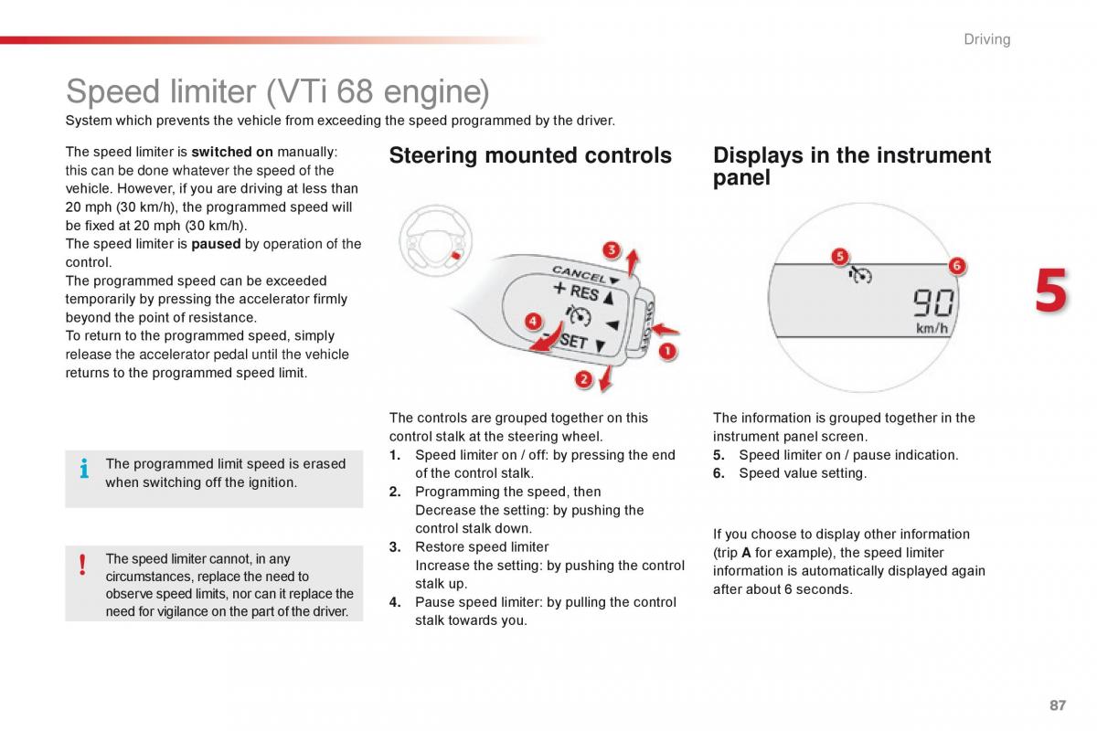 Citroen C1 II 2 owners manual / page 89