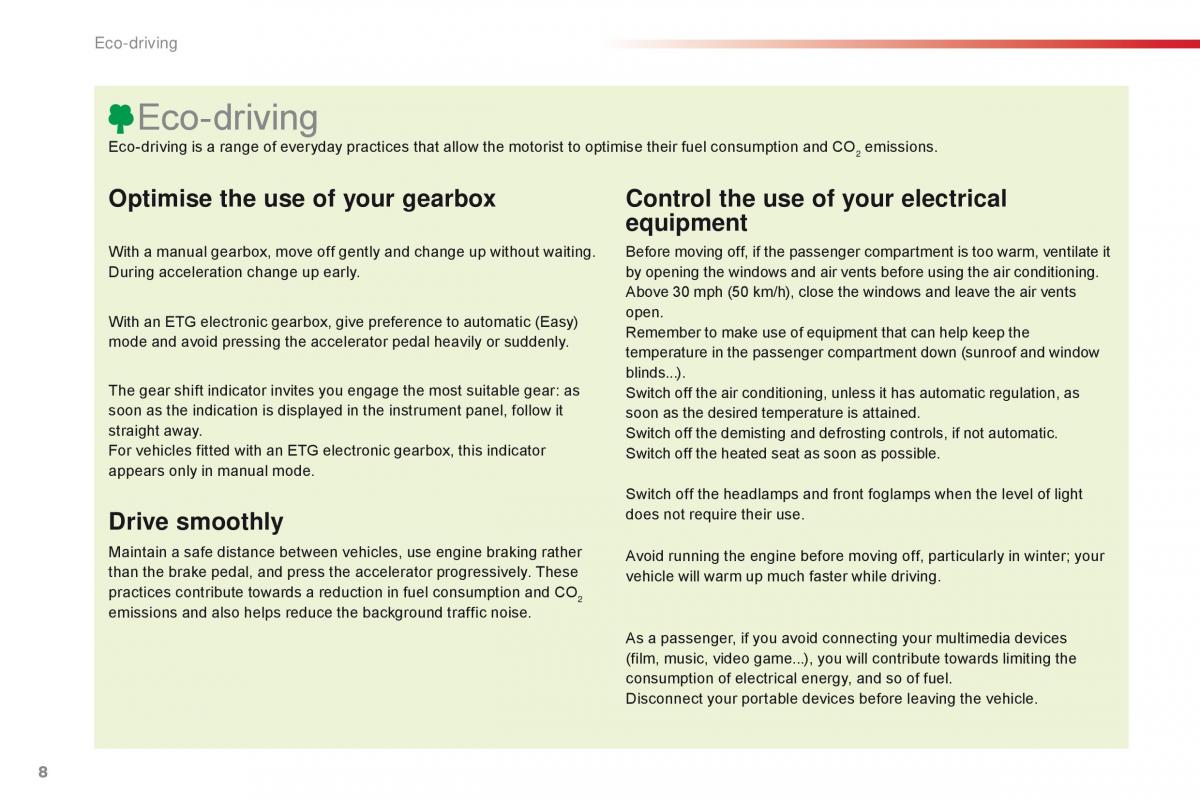 Citroen C1 II 2 owners manual / page 10