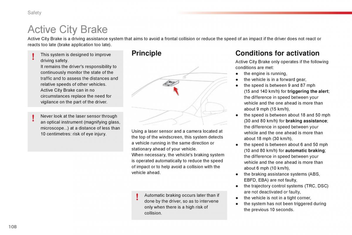 Citroen C1 II 2 owners manual / page 110