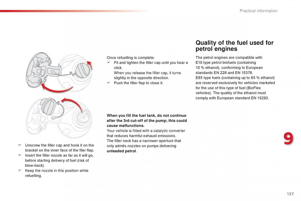 Citroen C1 II 2 owners manual / page 139