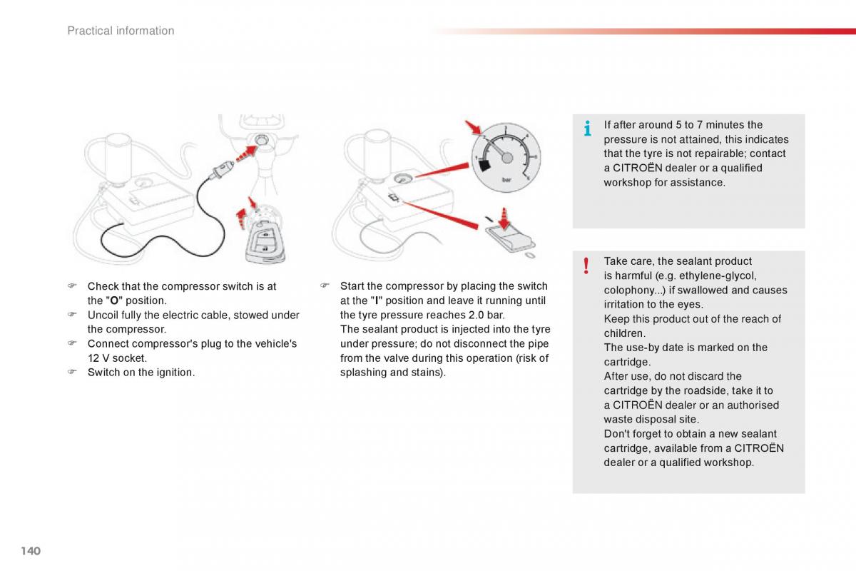 Citroen C1 II 2 owners manual / page 142