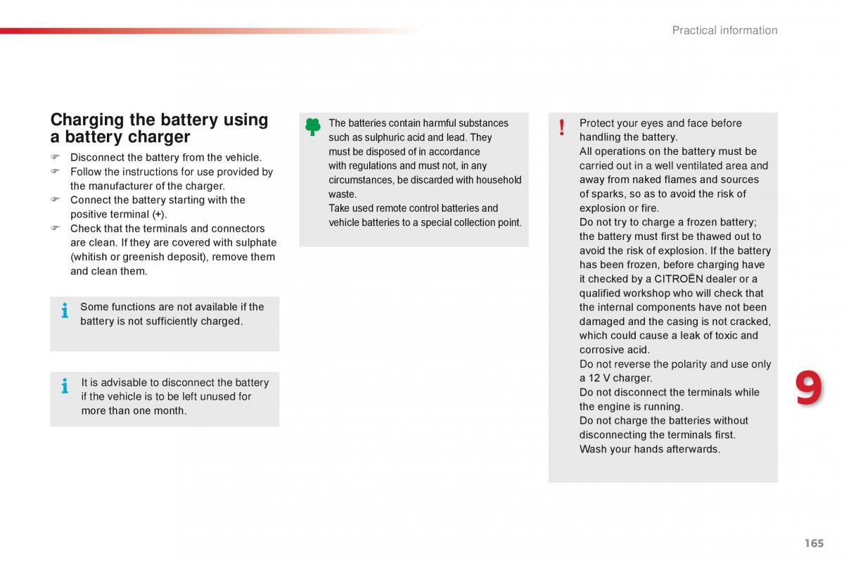 Citroen C1 II 2 owners manual / page 167