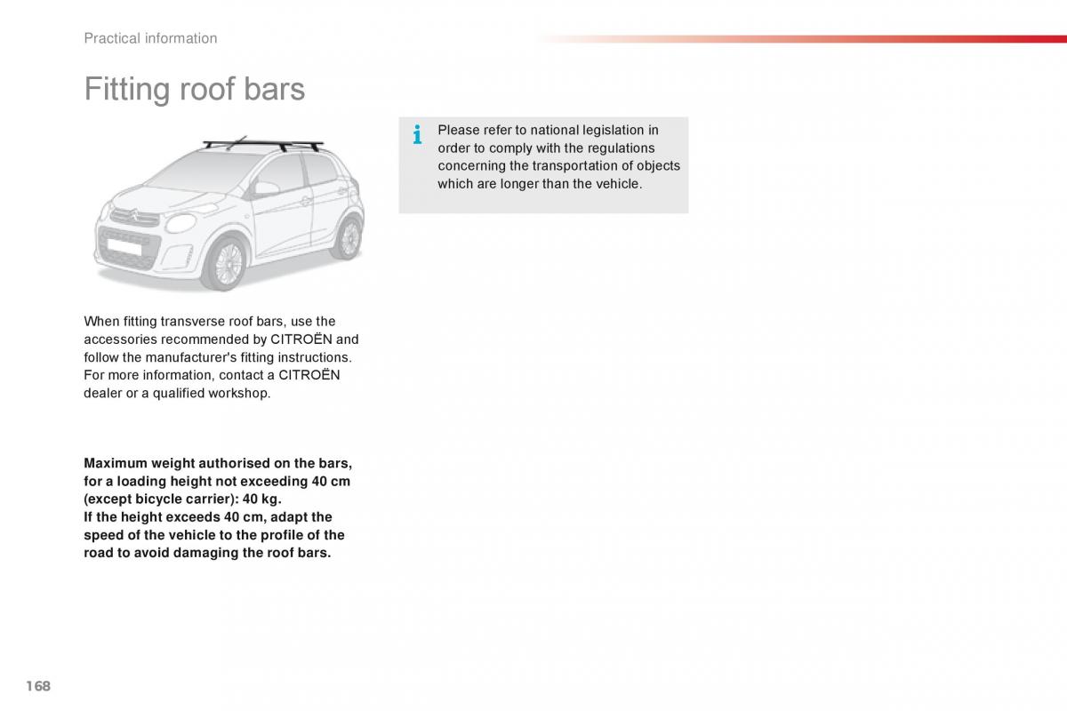 Citroen C1 II 2 owners manual / page 170