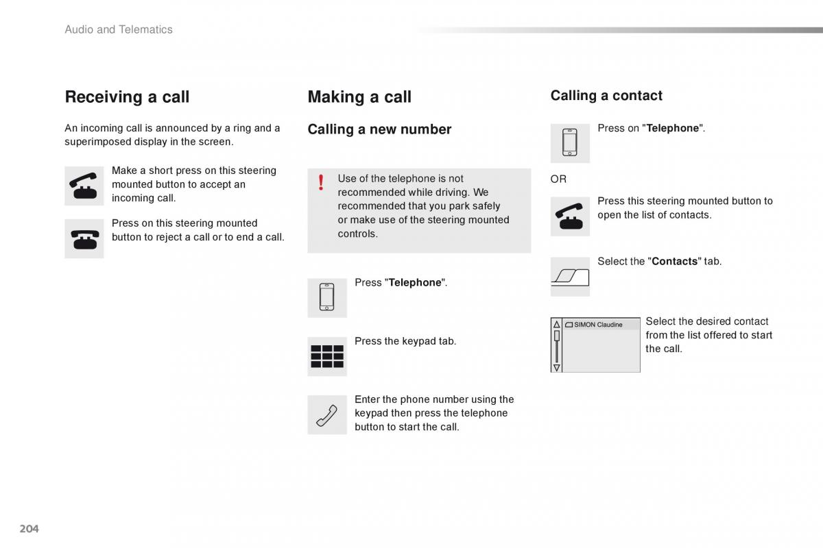 Citroen C1 II 2 owners manual / page 206