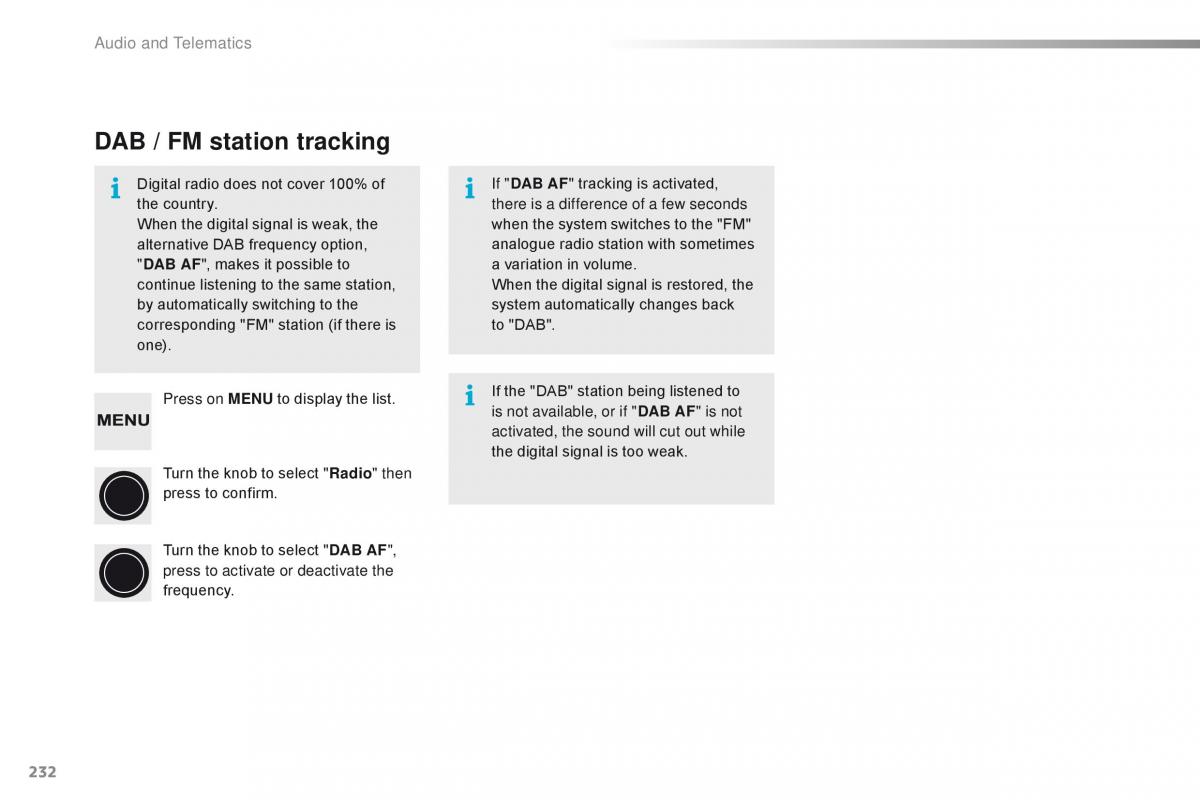 Citroen C1 II 2 owners manual / page 234