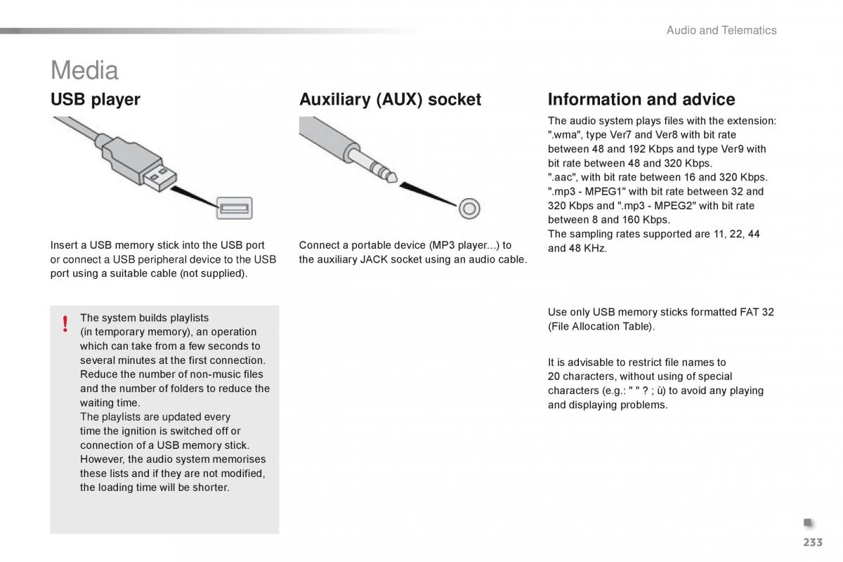 Citroen C1 II 2 owners manual / page 235