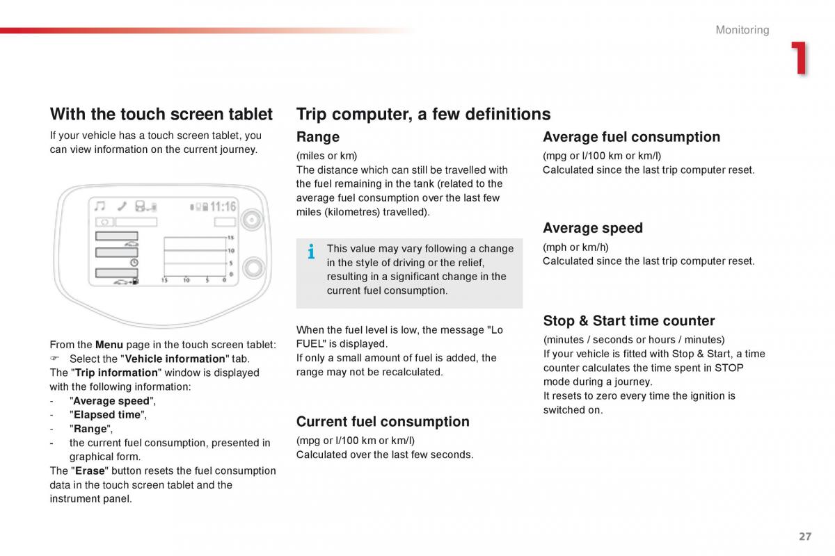 Citroen C1 II 2 owners manual / page 29