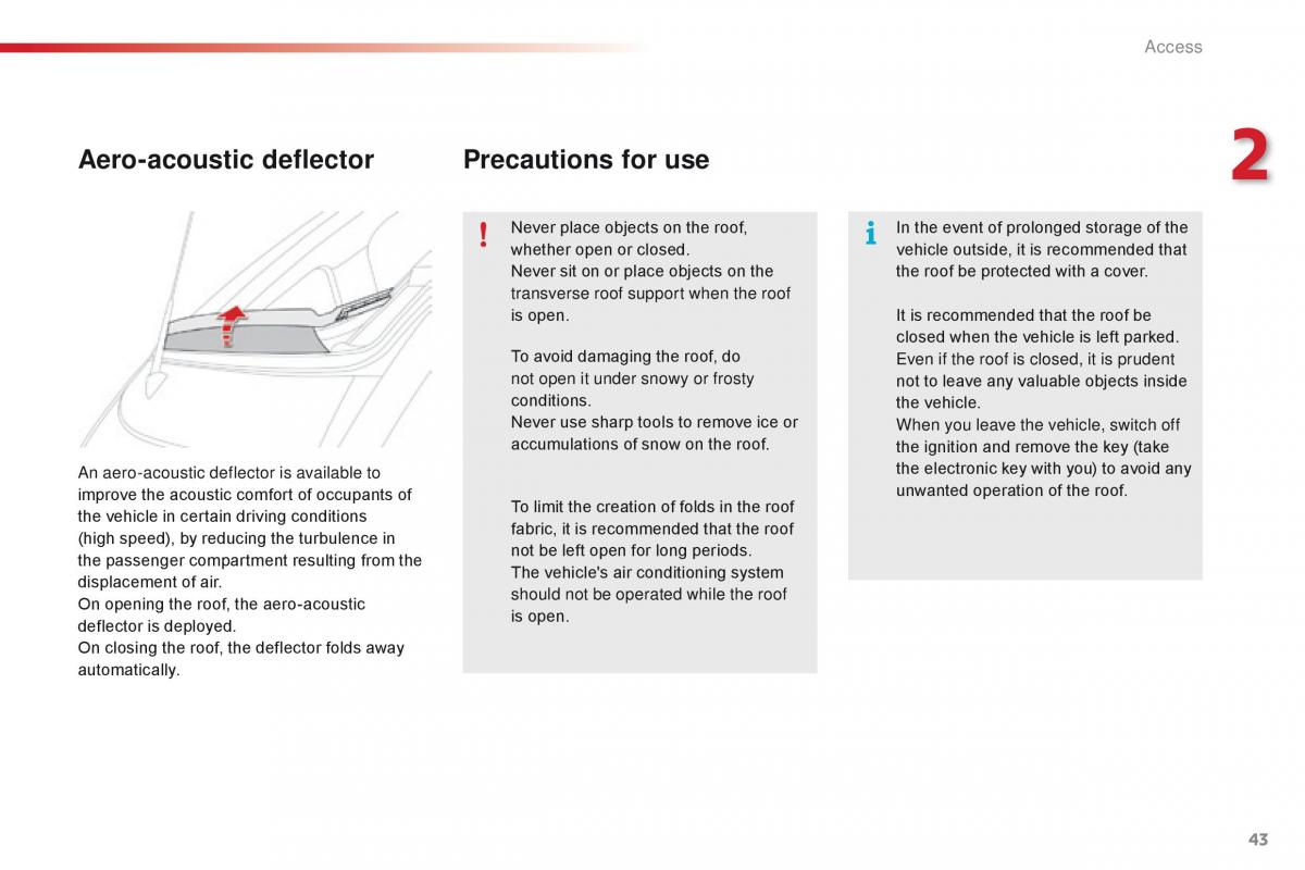 Citroen C1 II 2 owners manual / page 45