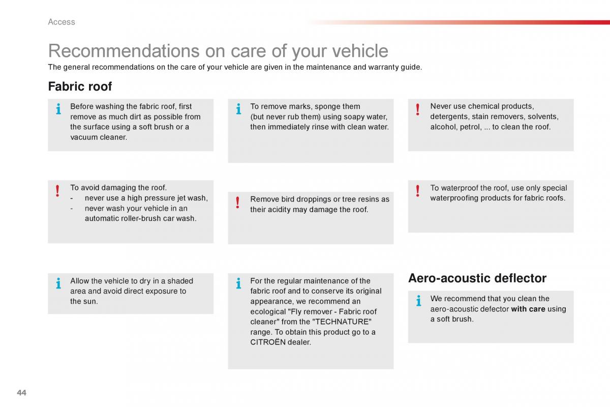 Citroen C1 II 2 owners manual / page 46