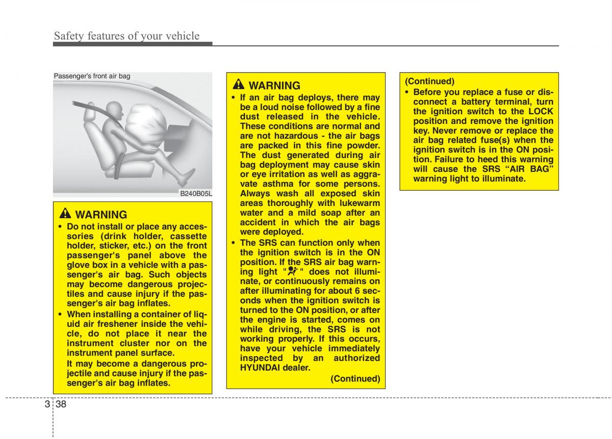 Hyundai Genesis I 1 owners manual / page 57