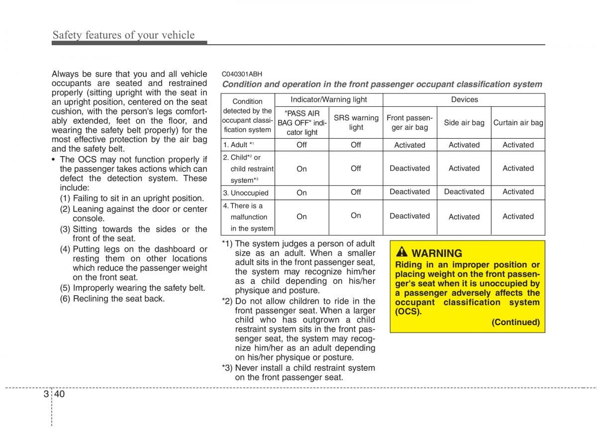 Hyundai Genesis I 1 owners manual / page 59