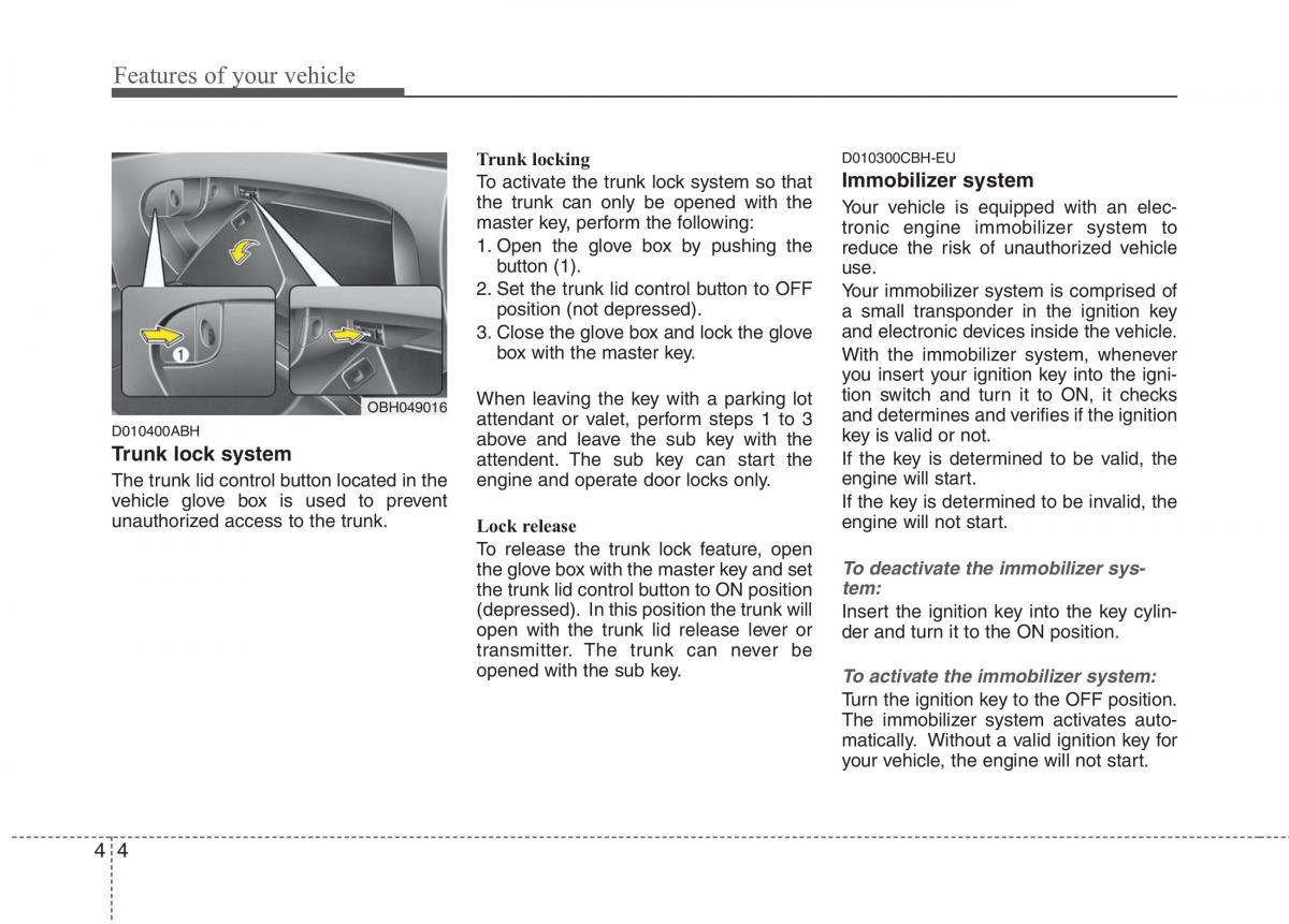 Hyundai Genesis I 1 owners manual / page 81