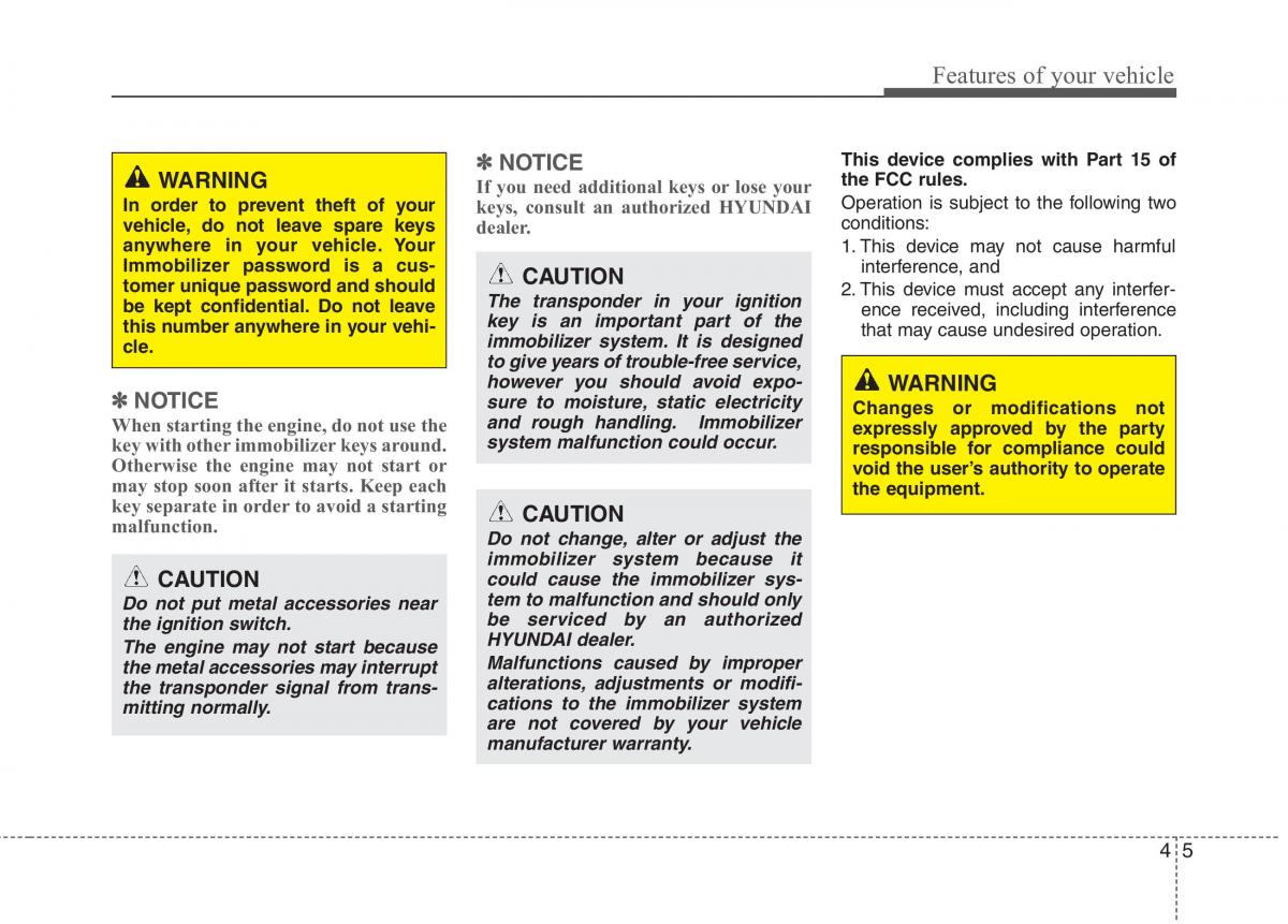 Hyundai Genesis I 1 owners manual / page 82