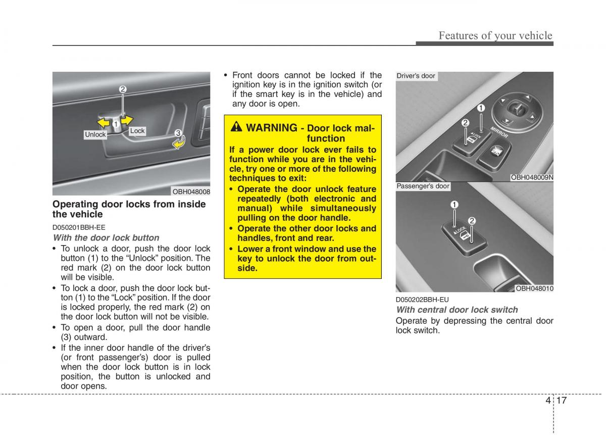 Hyundai Genesis I 1 owners manual / page 94