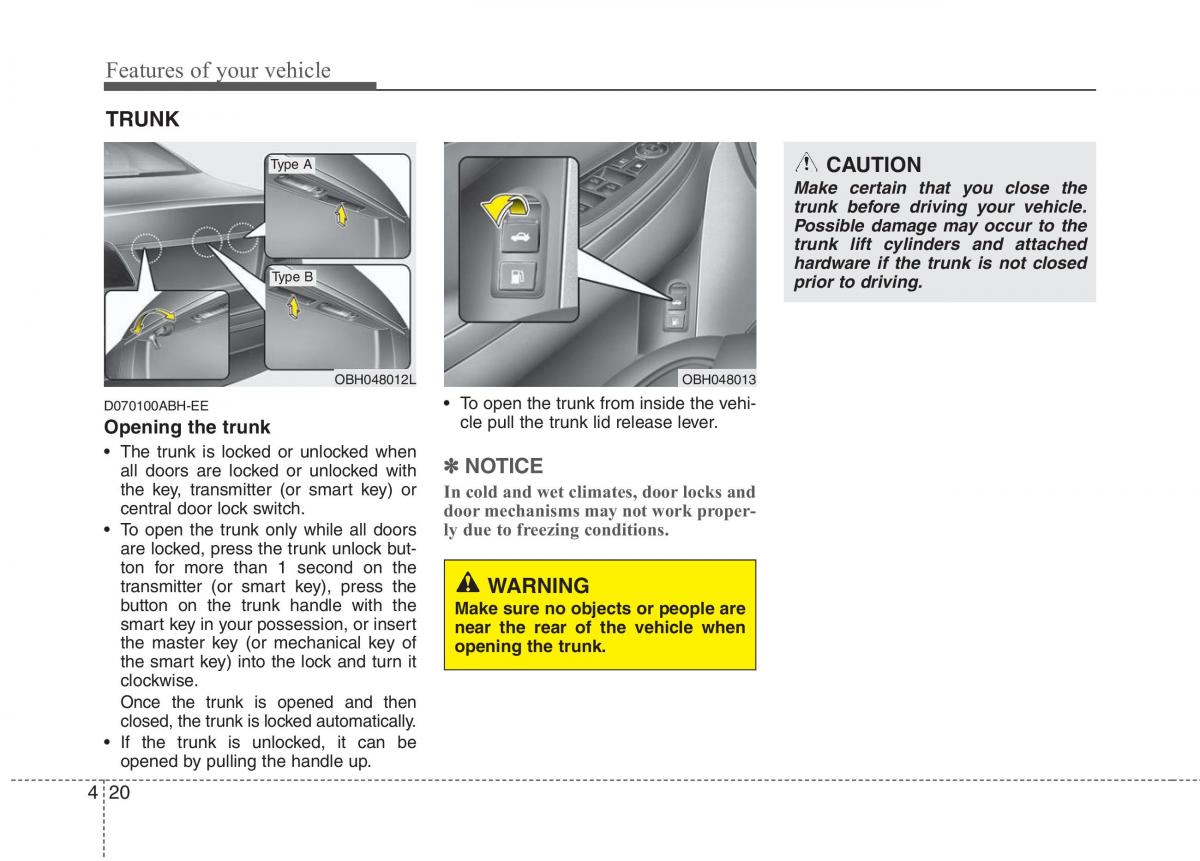 Hyundai Genesis I 1 owners manual / page 97