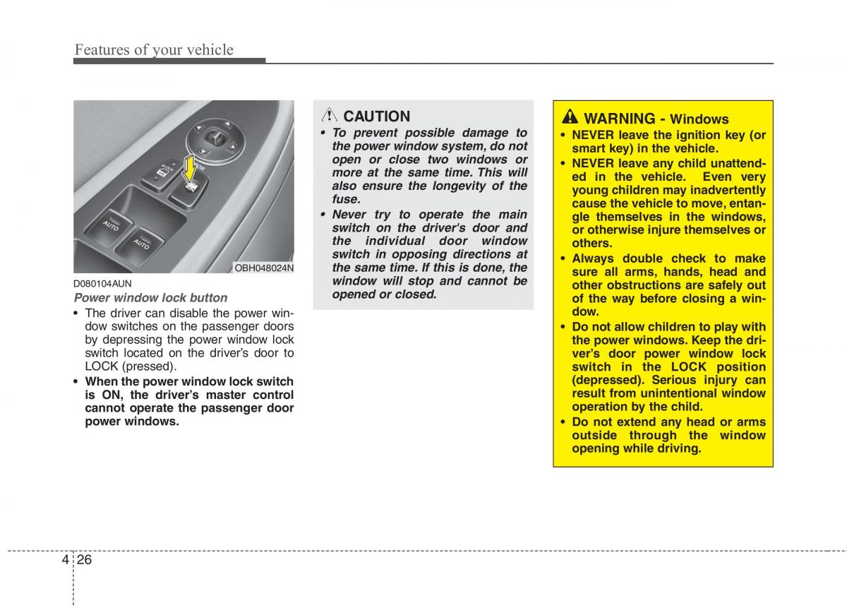 Hyundai Genesis I 1 owners manual / page 103