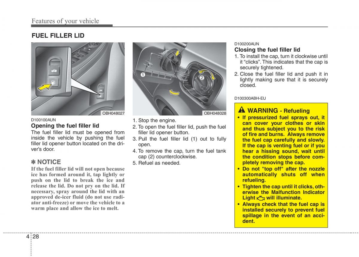 Hyundai Genesis I 1 owners manual / page 105