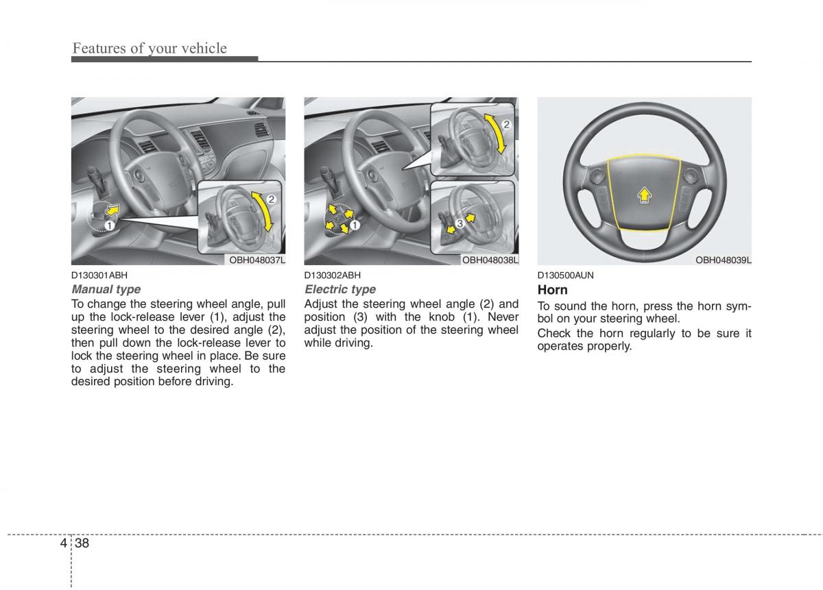 Hyundai Genesis I 1 owners manual / page 115