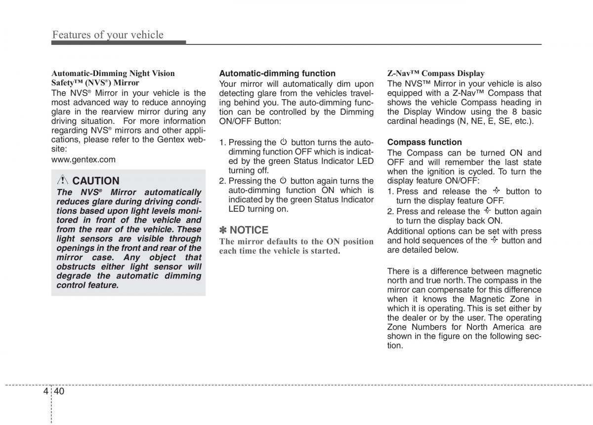 Hyundai Genesis I 1 owners manual / page 117