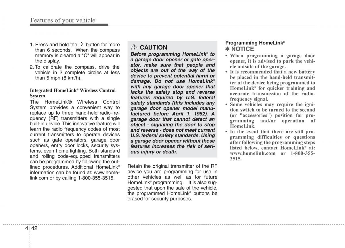 Hyundai Genesis I 1 owners manual / page 119