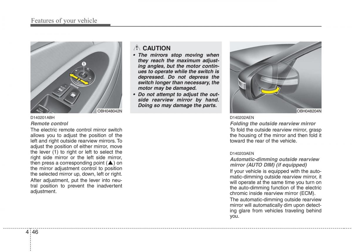 Hyundai Genesis I 1 owners manual / page 123