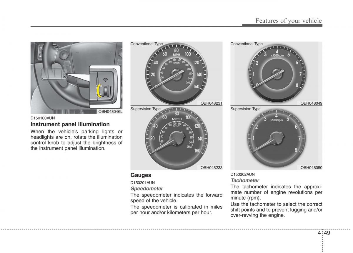 Hyundai Genesis I 1 owners manual / page 126