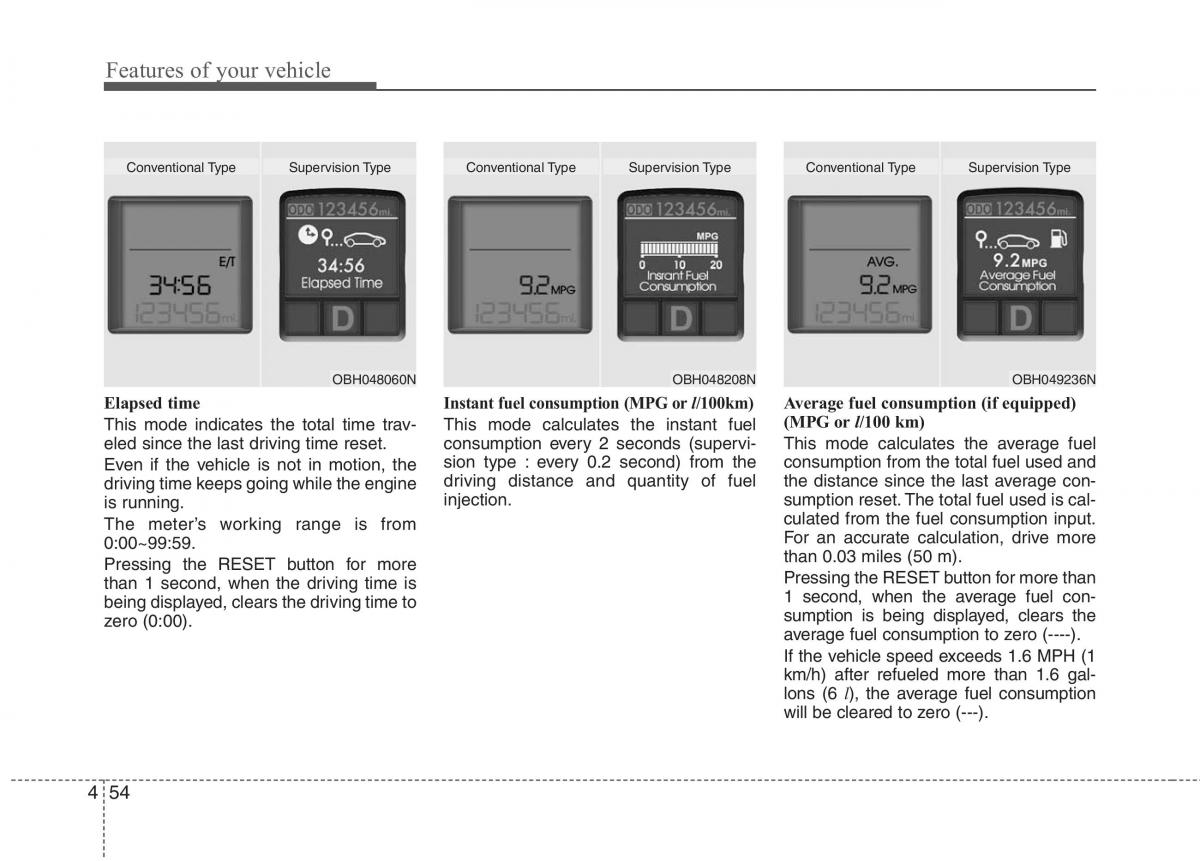 Hyundai Genesis I 1 owners manual / page 131