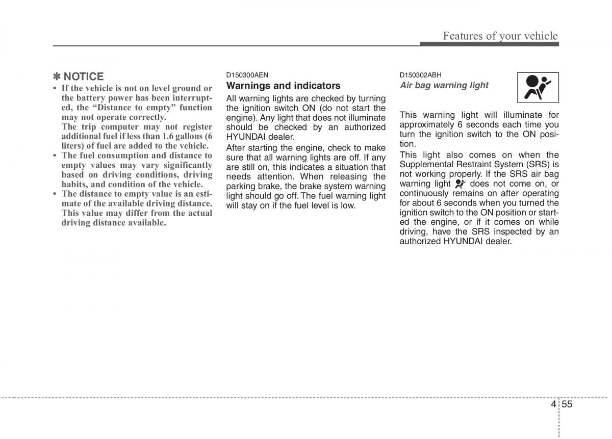 Hyundai Genesis I 1 owners manual / page 132