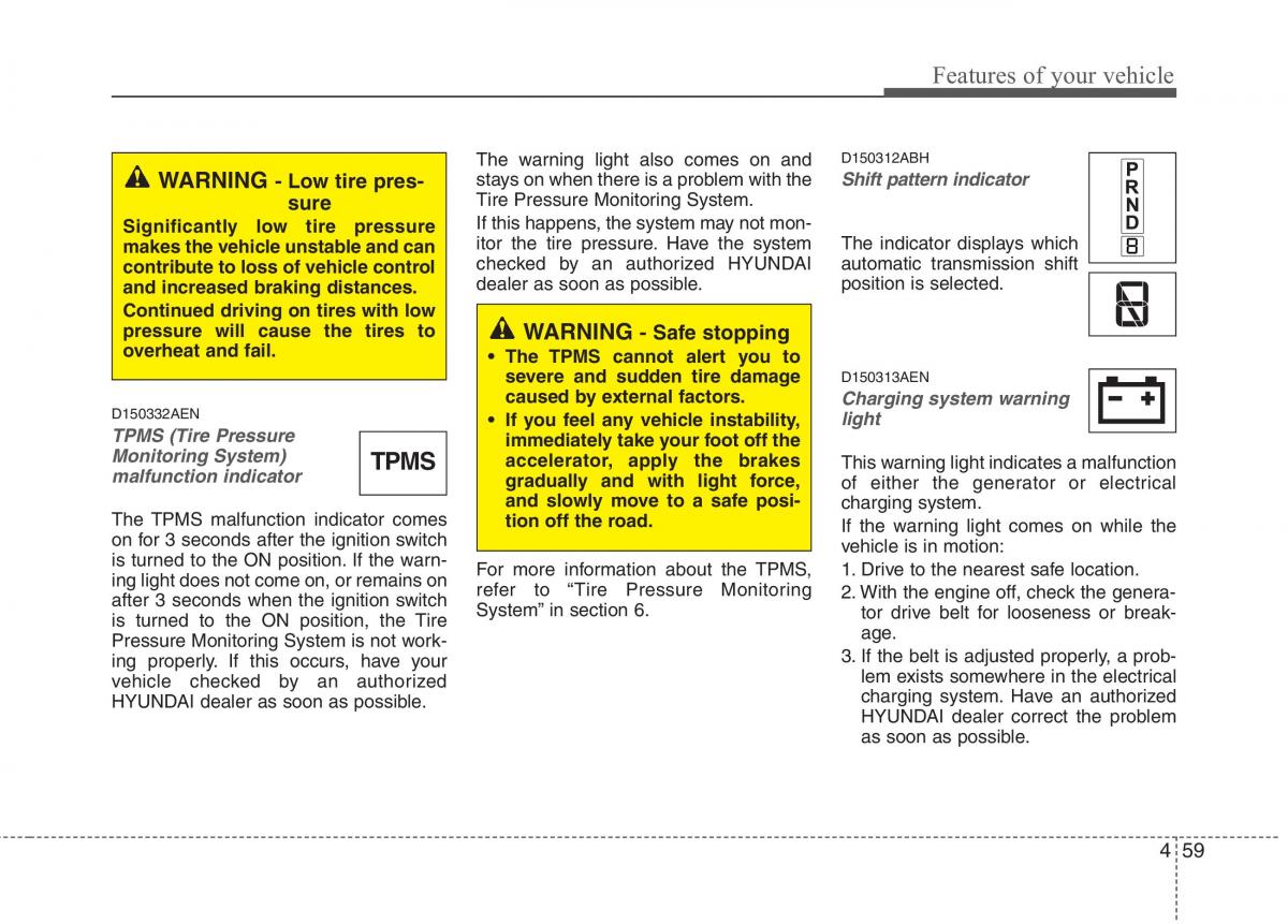 Hyundai Genesis I 1 owners manual / page 136