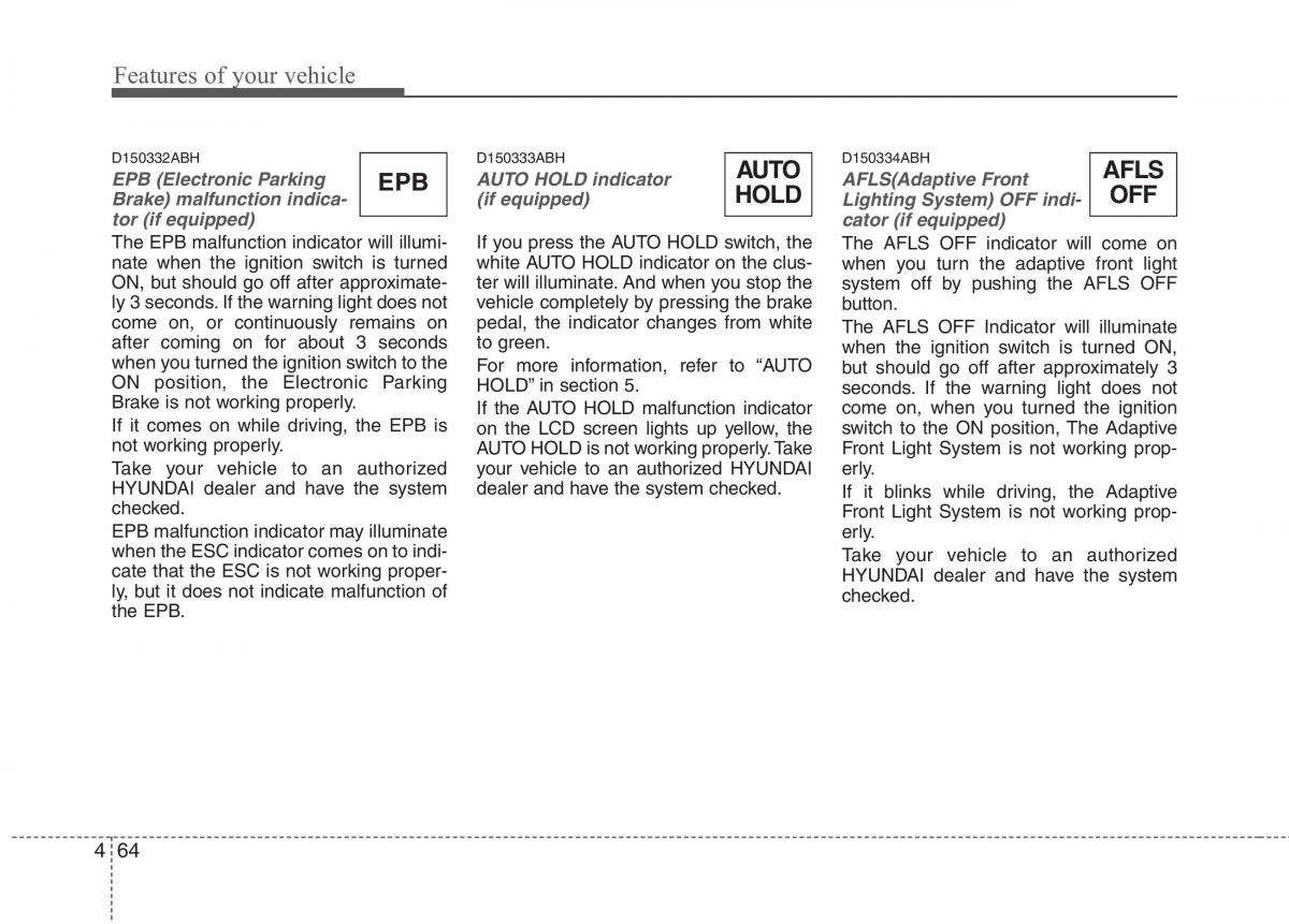 Hyundai Genesis I 1 owners manual / page 141