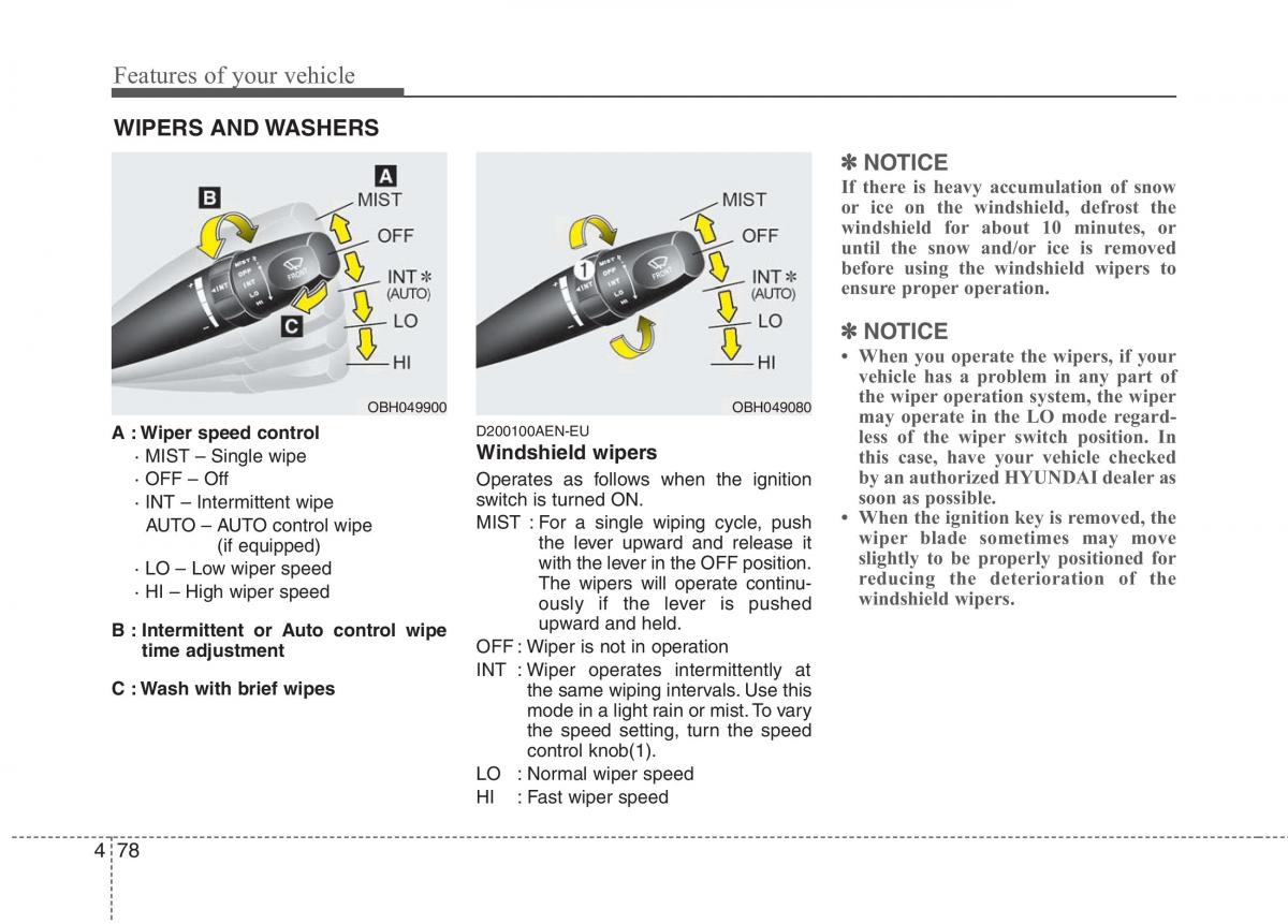 Hyundai Genesis I 1 owners manual / page 155