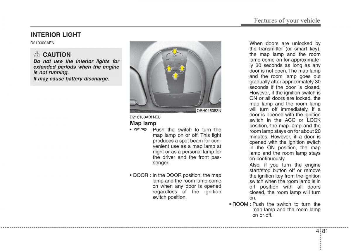 Hyundai Genesis I 1 owners manual / page 158