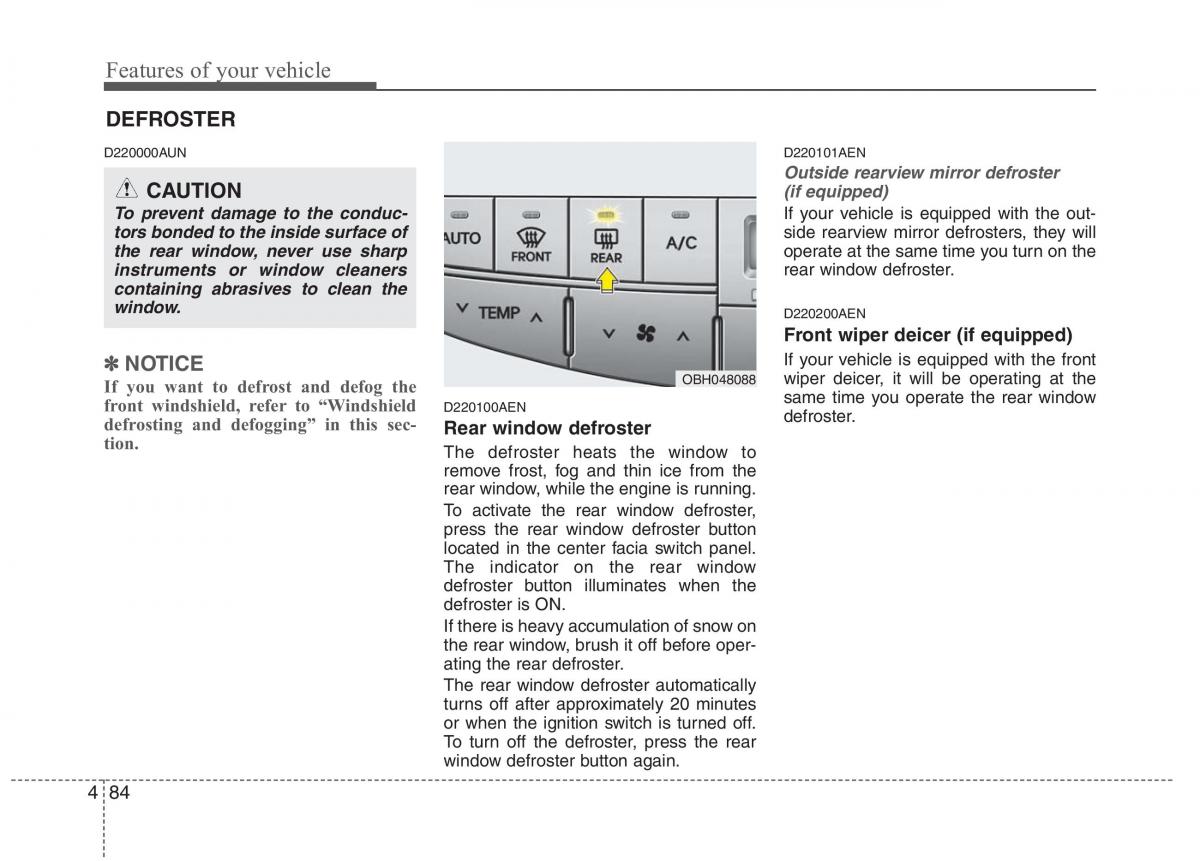 Hyundai Genesis I 1 owners manual / page 161