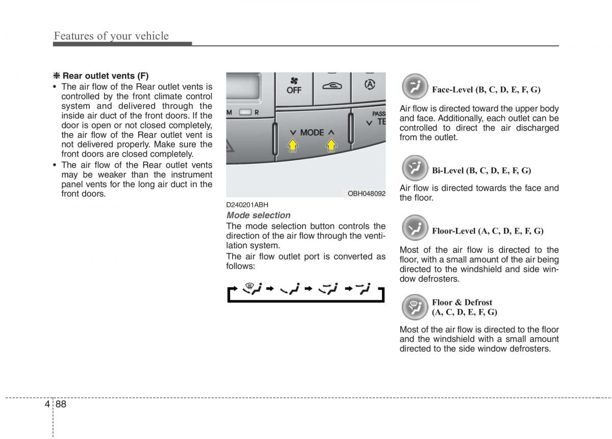 Hyundai Genesis I 1 owners manual / page 165