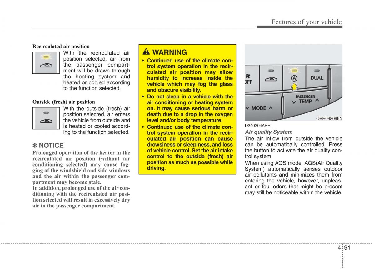 Hyundai Genesis I 1 owners manual / page 168