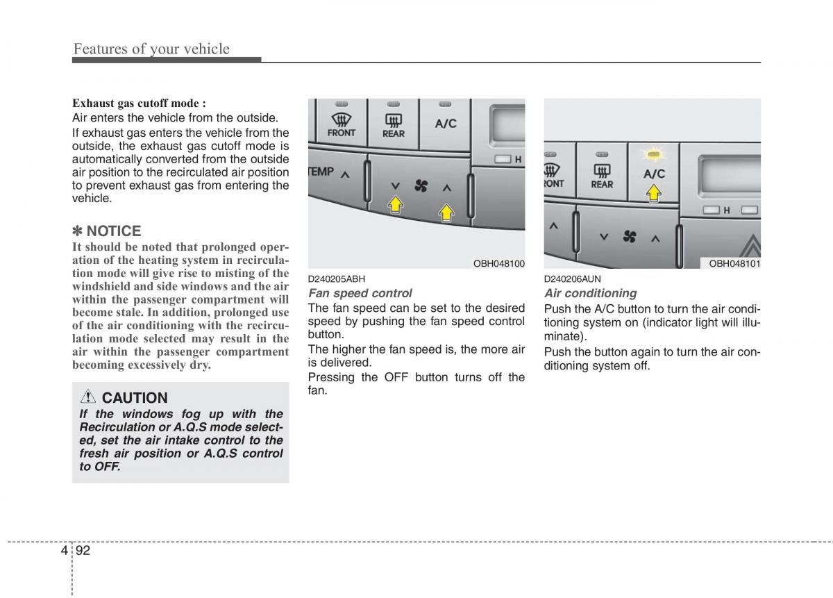 Hyundai Genesis I 1 owners manual / page 169