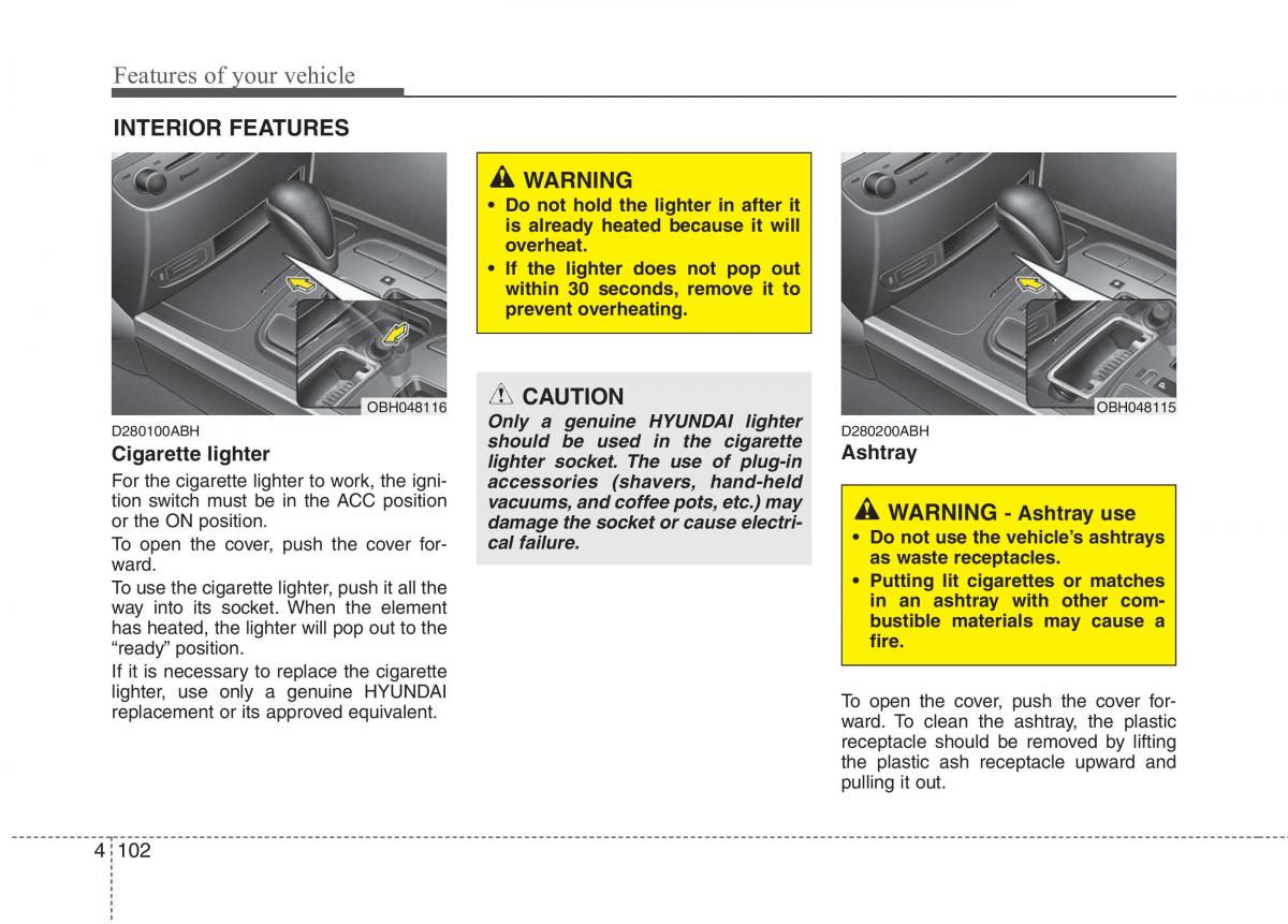 Hyundai Genesis I 1 owners manual / page 179