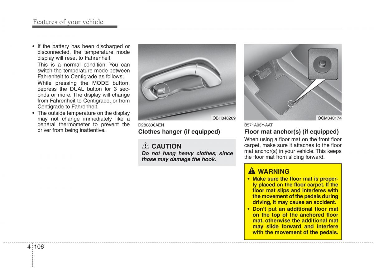 Hyundai Genesis I 1 owners manual / page 183