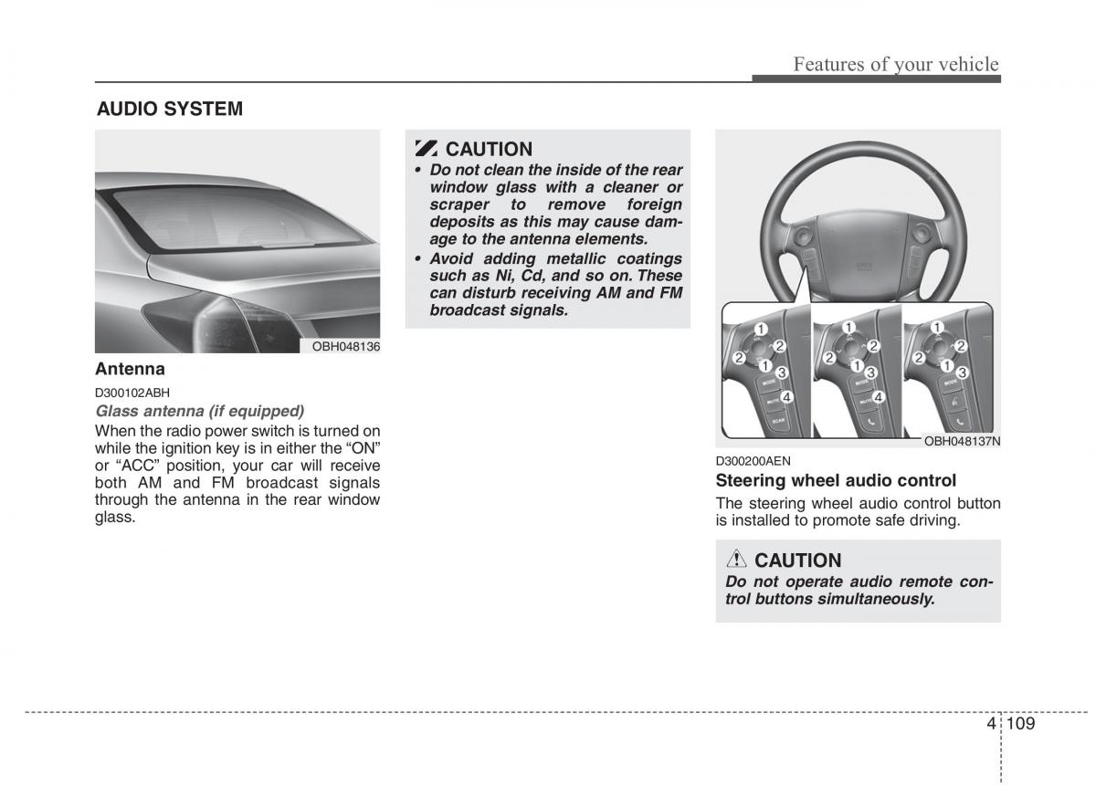 Hyundai Genesis I 1 owners manual / page 186