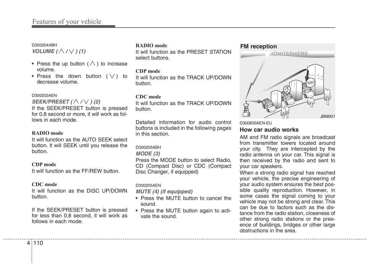 Hyundai Genesis I 1 owners manual / page 187