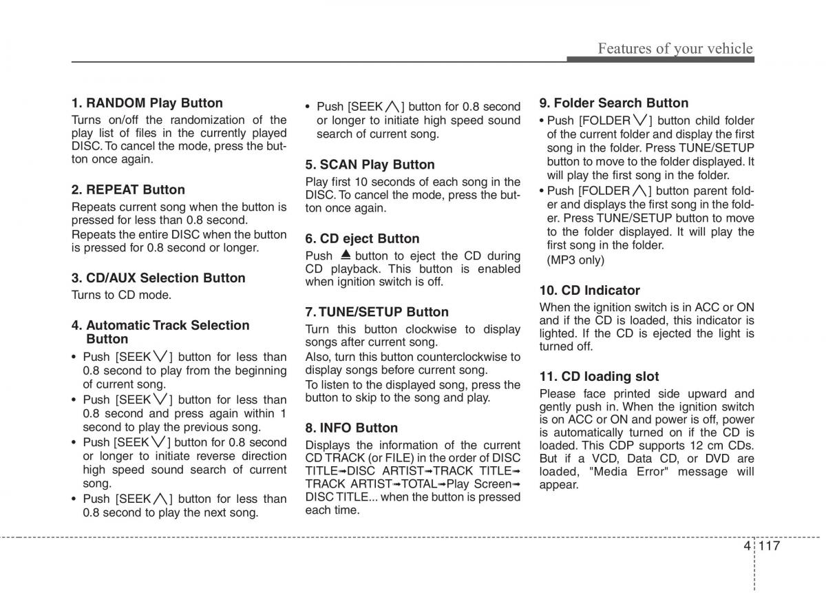 Hyundai Genesis I 1 owners manual / page 194